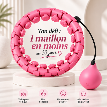 Smart Hoop™ — cerceau de fitness lesté et ajustable, Crivela (photo 1)