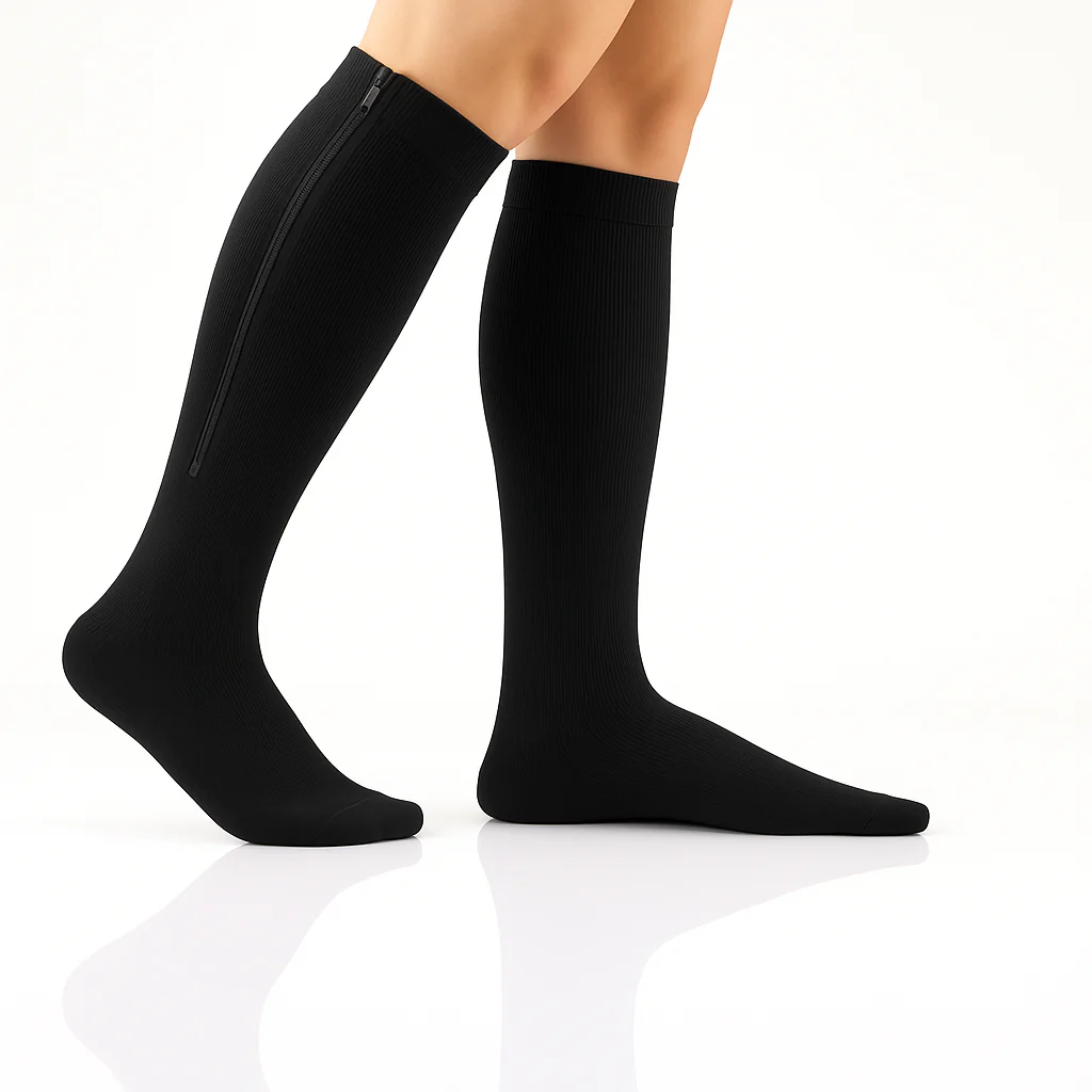 Chaussettes de Compression Zippées