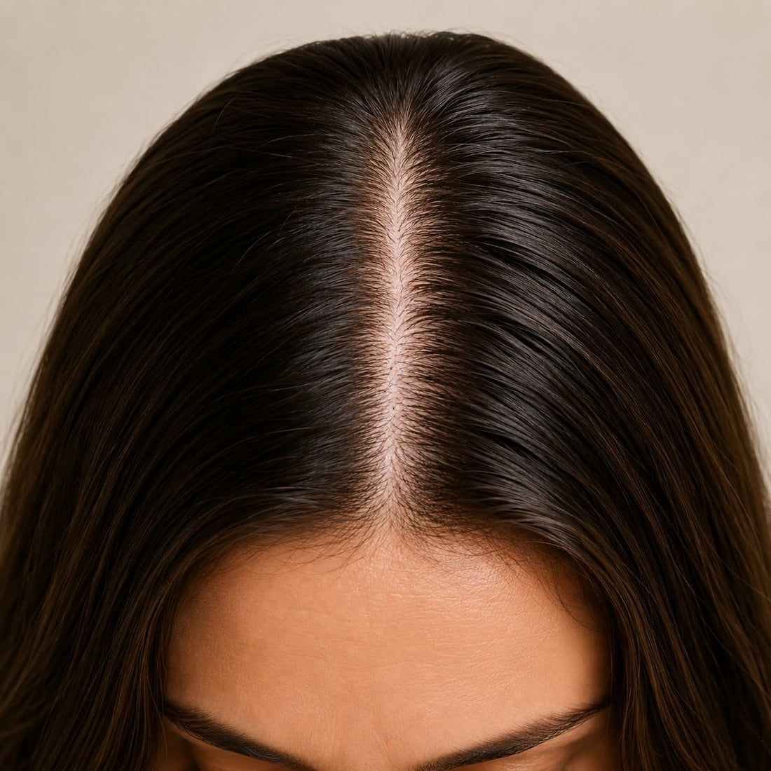 Des cheveux visiblement plus forts